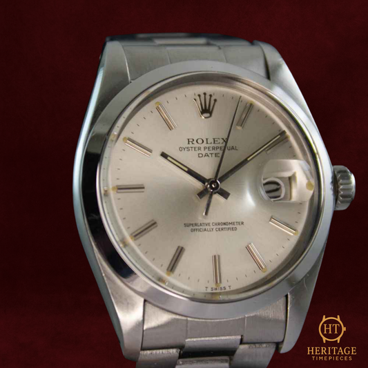 Rolex Date ‘Silver Dial – Stainless Steel’ – Reference 1500 (1981)