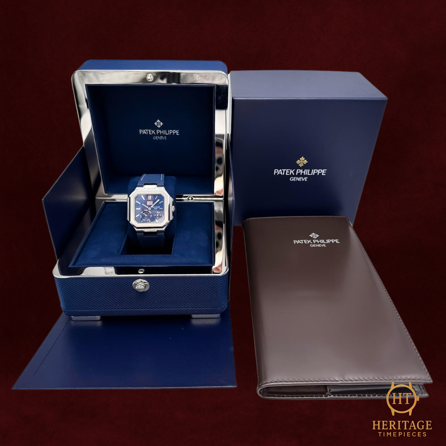 Patek Philippe Cubitus ’Platinum Blue Dial Grand Complication’ – Reference 5822P-001
