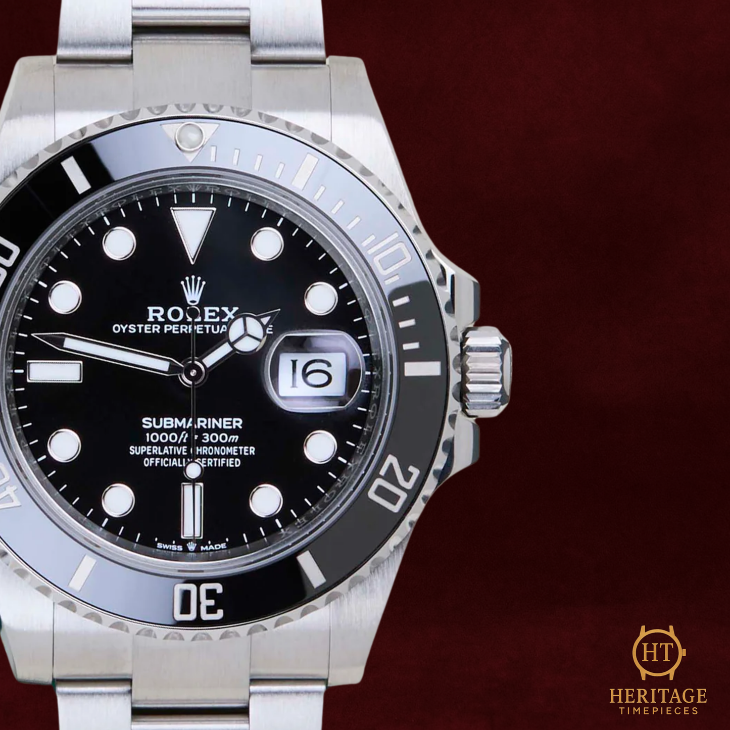Rolex Submariner Date 41 Black – Reference 126610LN (2024) ST