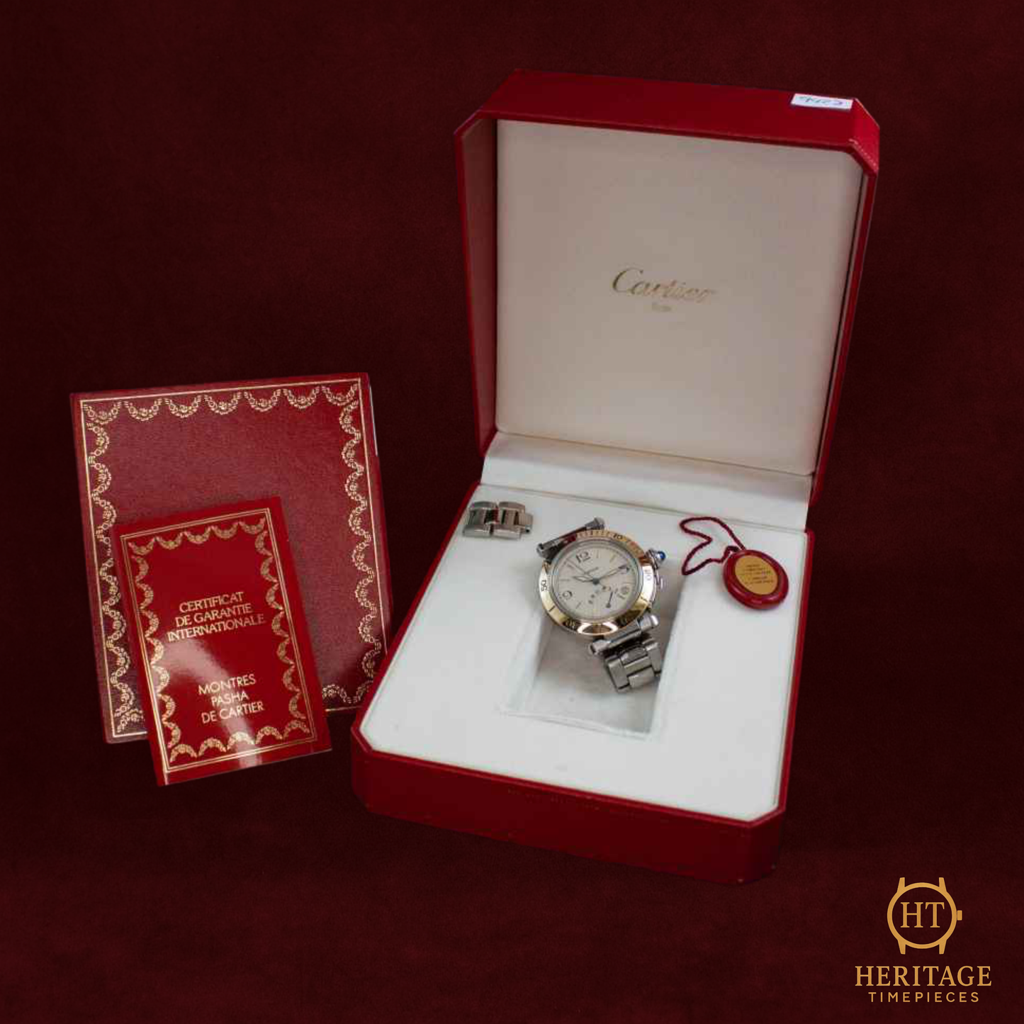 Cartier Pasha Power Reserve ‘Steel & Gold – Silver Dial’ – Reference 1033 (1995)