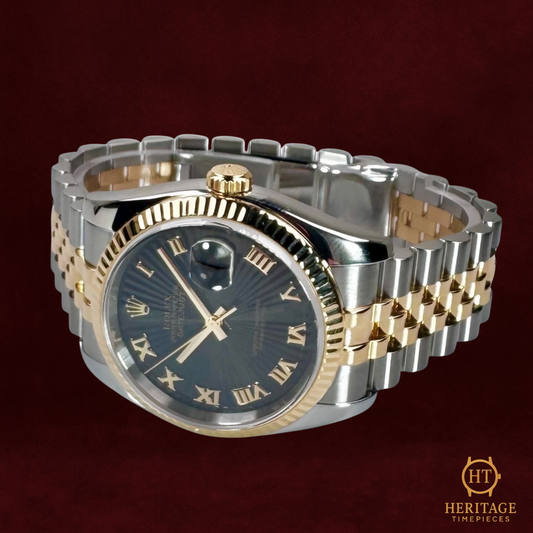 Rolex Datejust 36 ‘Black Sunbeam Dial’ - Reference 116233 (2006)