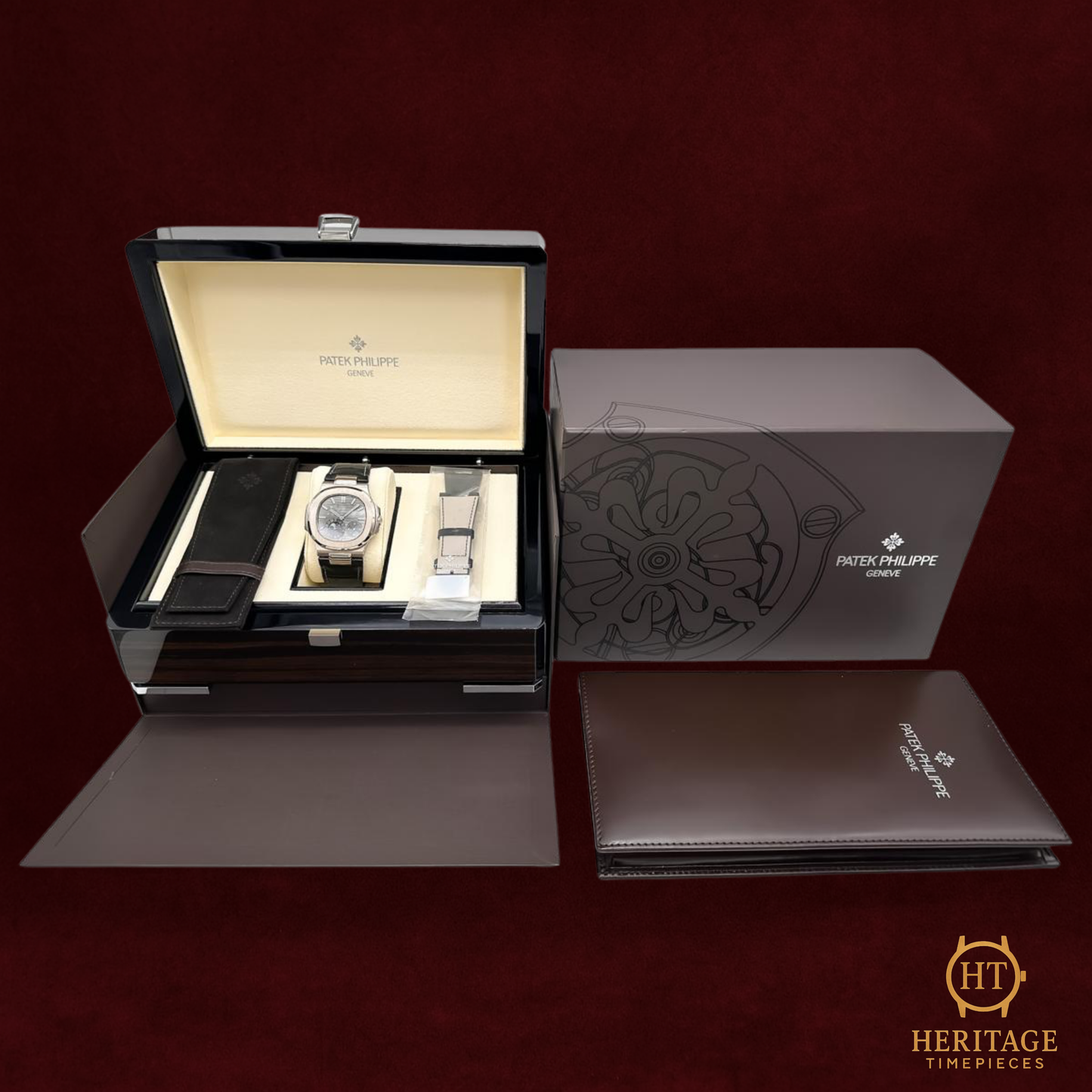 Patek Philippe Nautilus ’White Gold Moonphase’ – Reference 5712G-001