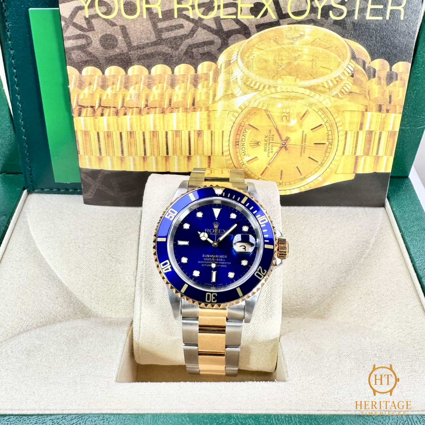 Rolex Submariner Date ‘Blue Dial’ – Reference 16613 (40 mm)