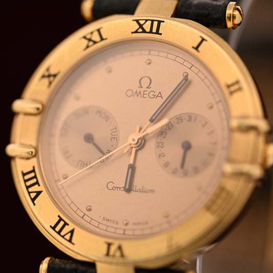 Omega Constellation “Uggla” – Reference BA 196.1070, Caliber 1445 (c. 1990s)