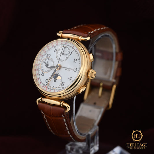 Franchi Menotti – Milan, Italy (18 kt Yellow Gold, c. 1990s)