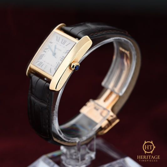 Cartier Tank Française – Reference W5000156 (Large Model, 18 kt Yellow Gold, Calibre 120 Automatic, c. 1999)