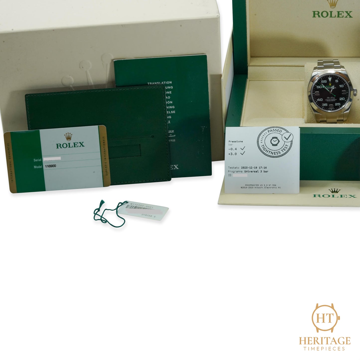 Rolex Air-King (2017) Ref 116900 PW
