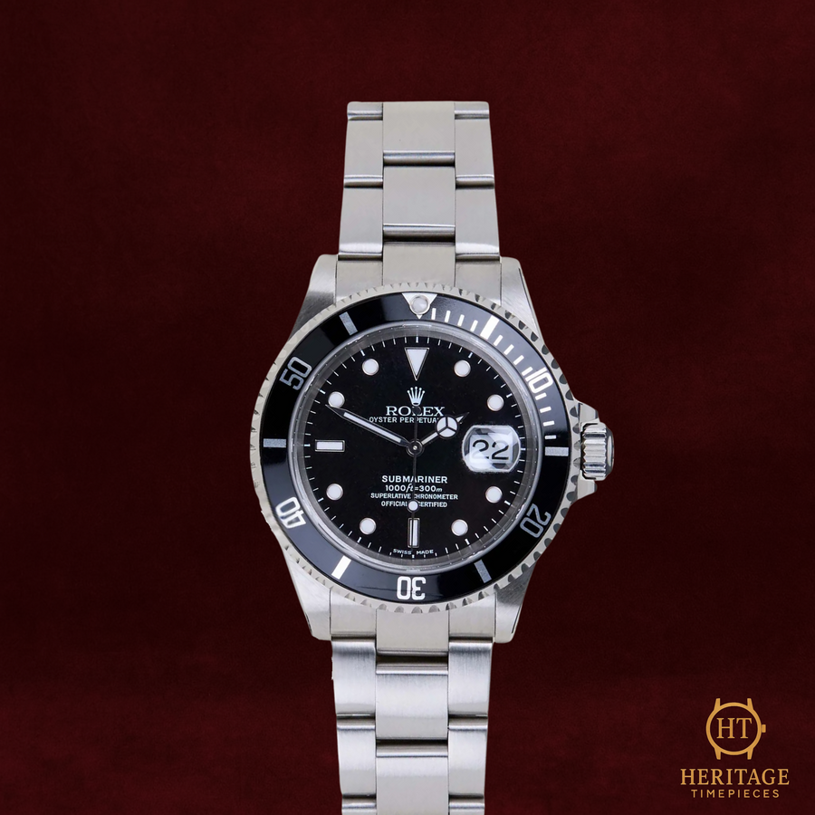 Rolex Submariner Date 'Black Dial' - Reference 16610 (2002) HE