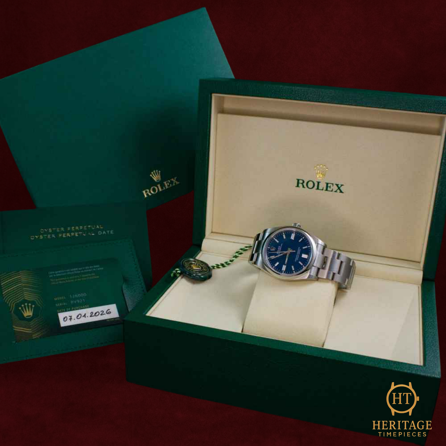Rolex Oyster Perpetual 36 'Blue Dial' – Reference 126000 (2026) RE