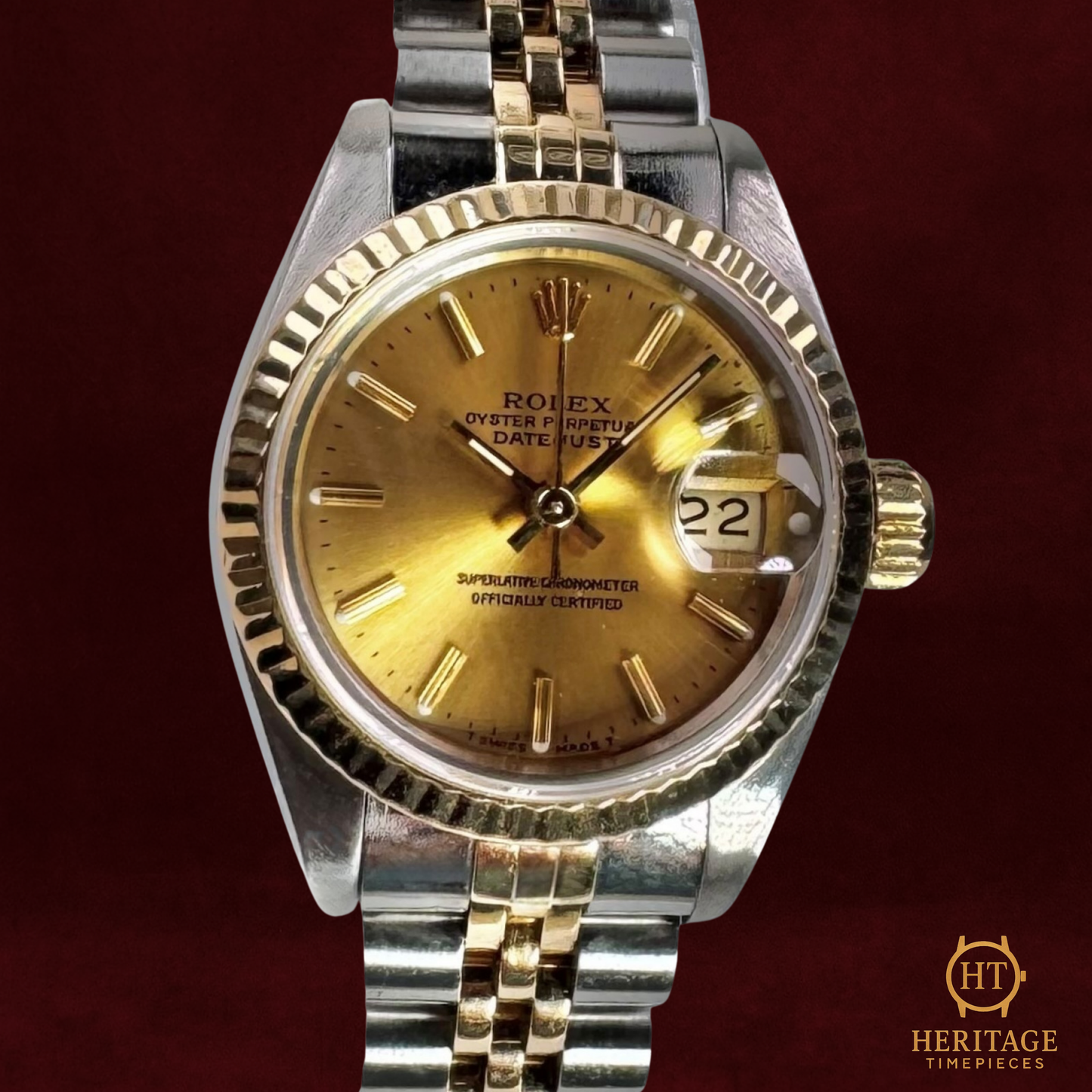 Rolex Datejust 'Champagne Dial' (woman) - Reference 69173 (c.1990s)