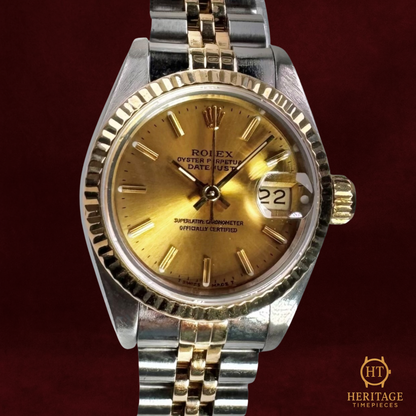 Rolex Datejust 'Champagne Dial' (woman) - Reference 69173 (c.1990s)