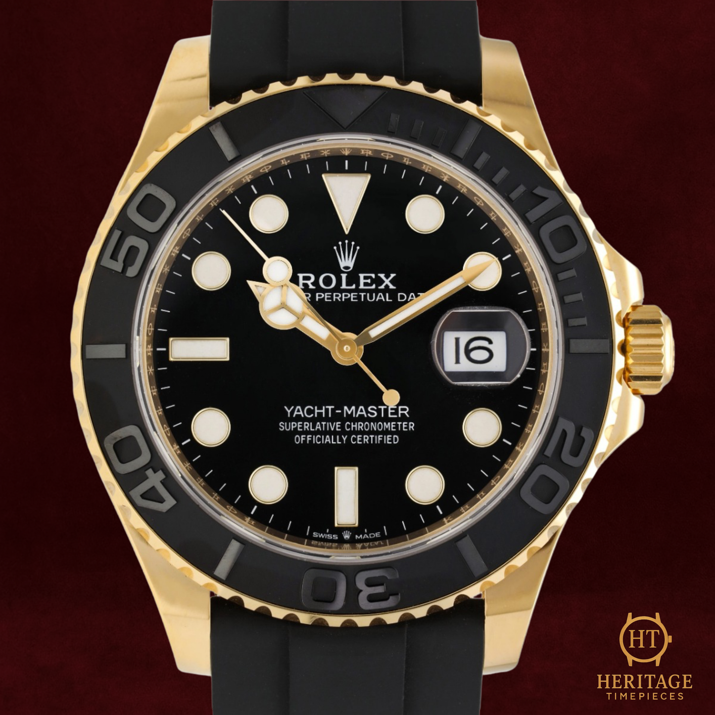 Rolex Yacht-Master ’18K Yellow Gold Oysterflex Sport-Lux Icon’ – Reference 226658 (2024)