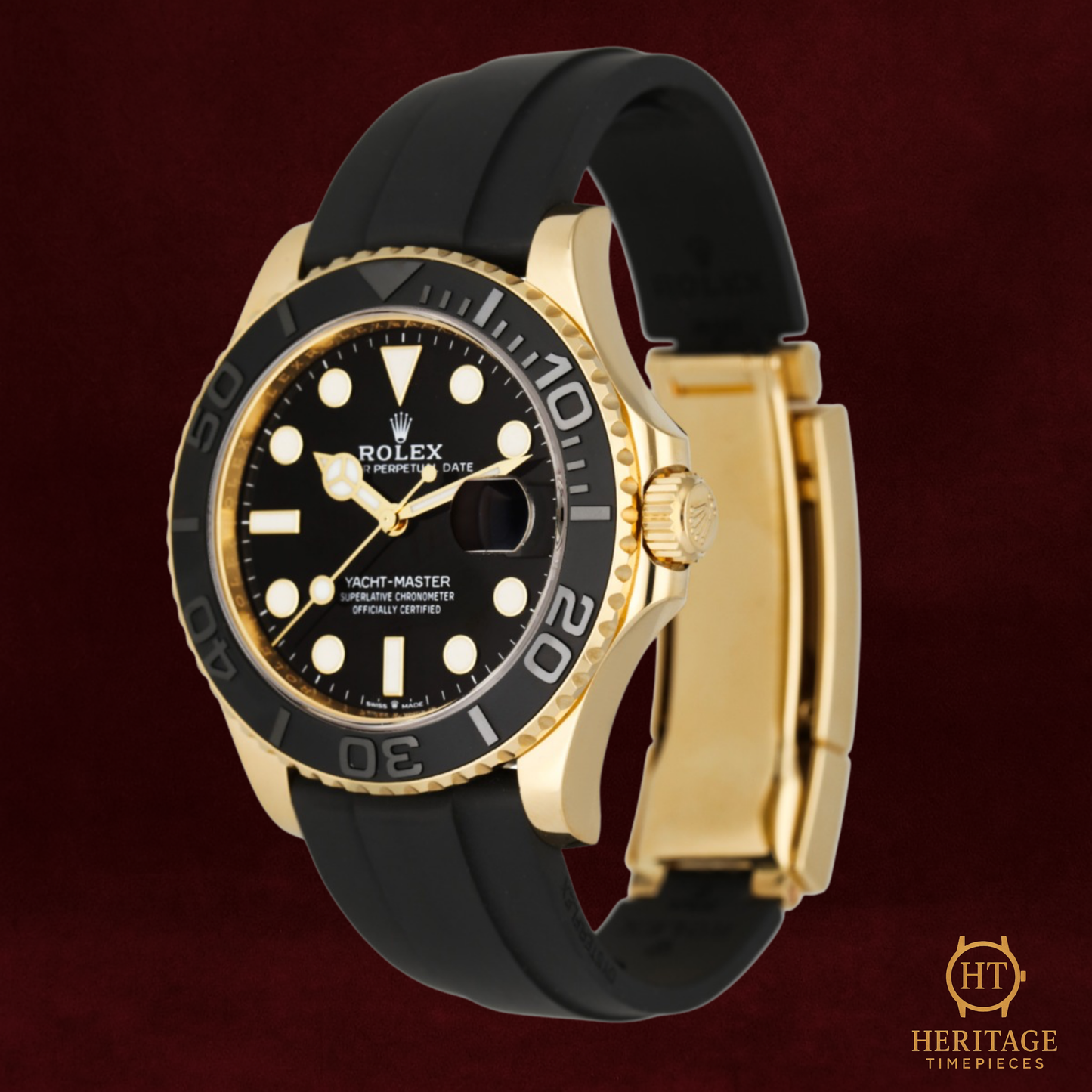 Rolex Yacht-Master ’18K Yellow Gold Oysterflex Sport-Lux Icon’ – Reference 226658 (2024)