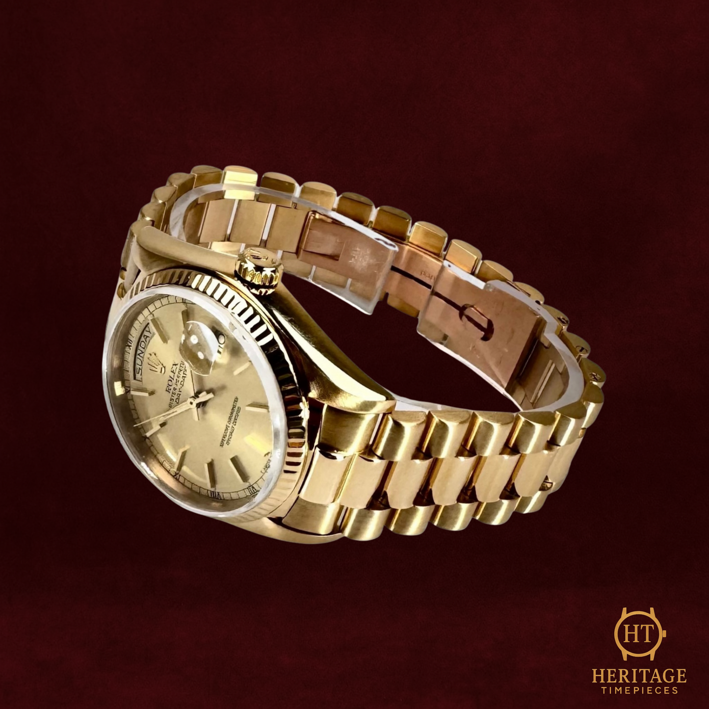 Rolex Day-Date 36 – Yellow Gold President – Reference 18038