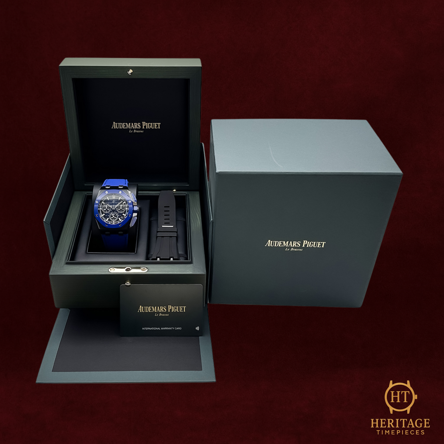 Audemars Piguet Royal Oak Offshore ‘Blue Dial – Black Ceramic’ – Reference 26420CE.OO.A043VE.01
