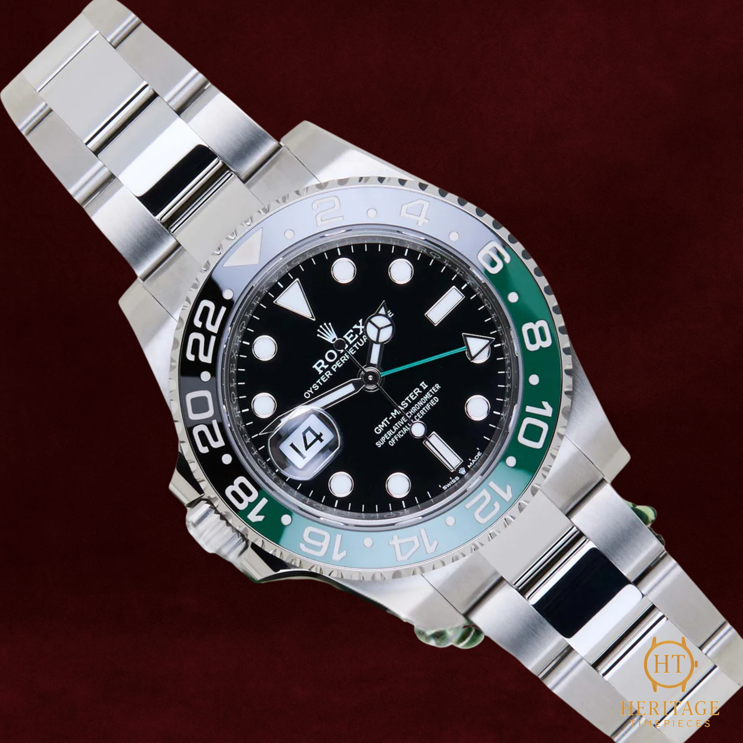 Rolex GMT-Master II “Sprite” Oyster – Reference 126720VTNR (2026) ST