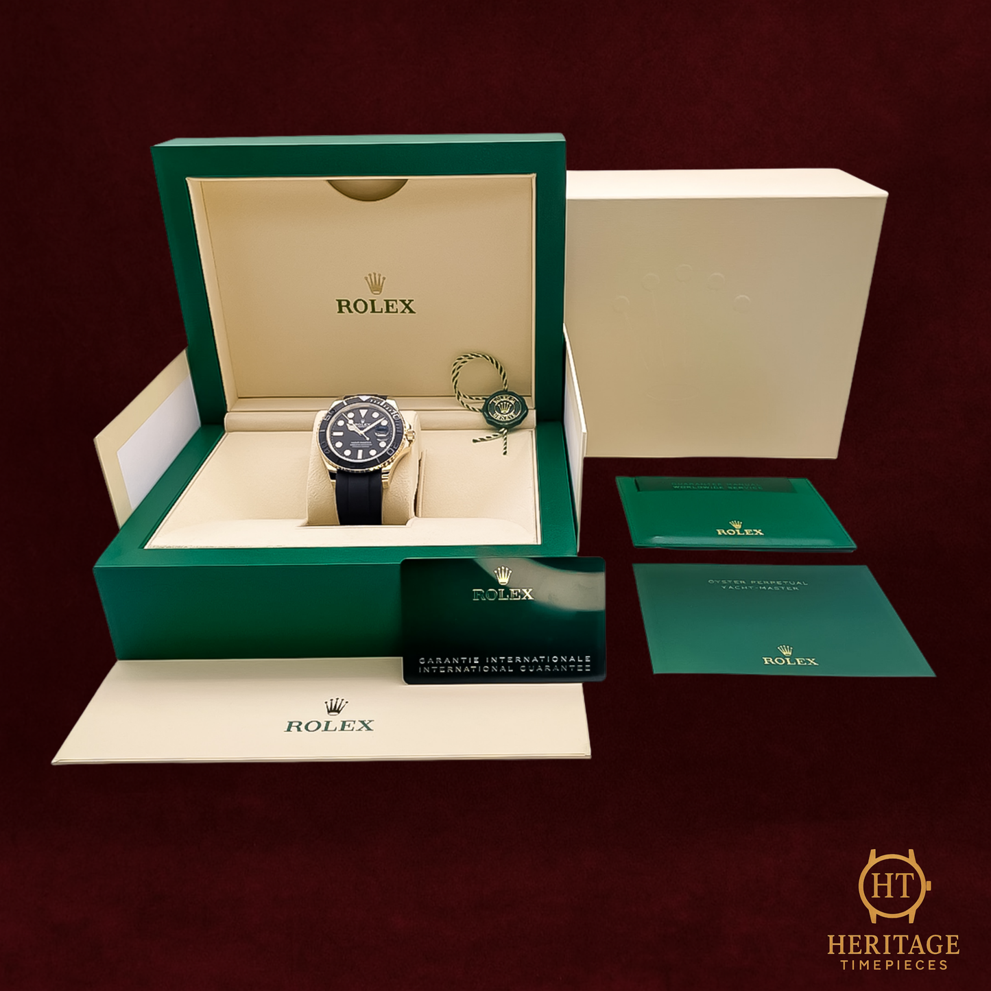 Rolex Yacht-Master ’18K Yellow Gold Oysterflex Sport-Lux Icon’ – Reference 226658 (2024)