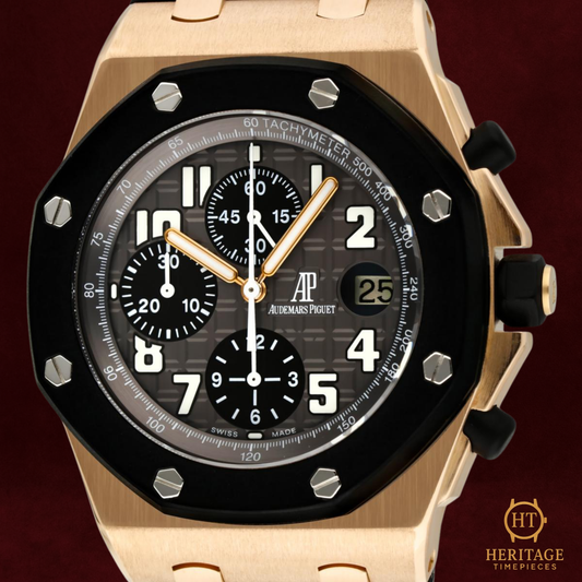 Audemars Piguet Royal Oak Offshore ’Rose Gold Rubber-Clad Chronograph’ – Reference 25940OK.OO.D002CA.01.A (2011)