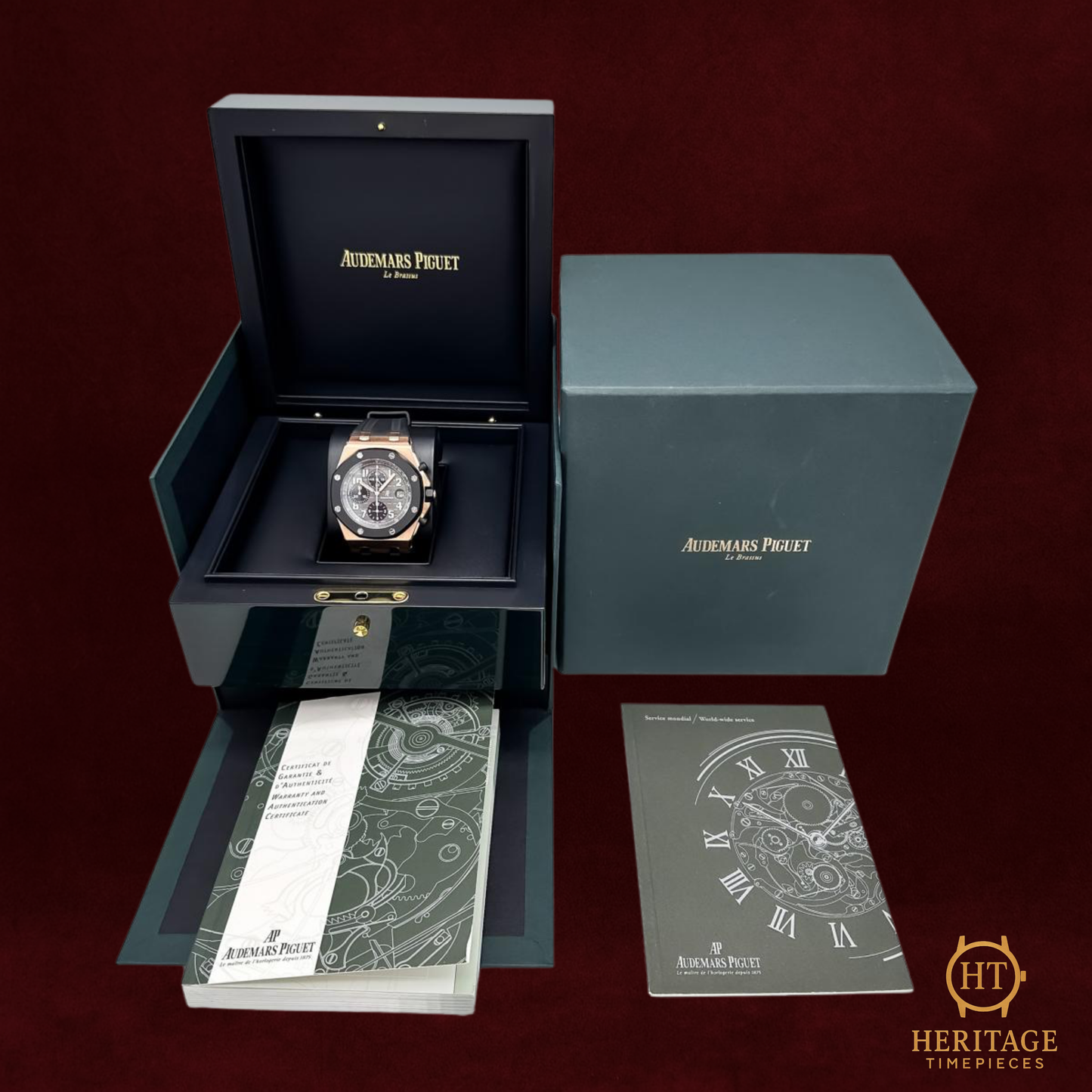 Audemars Piguet Royal Oak Offshore ’Rose Gold Rubber-Clad Chronograph’ – Reference 25940OK.OO.D002CA.01.A (2011)