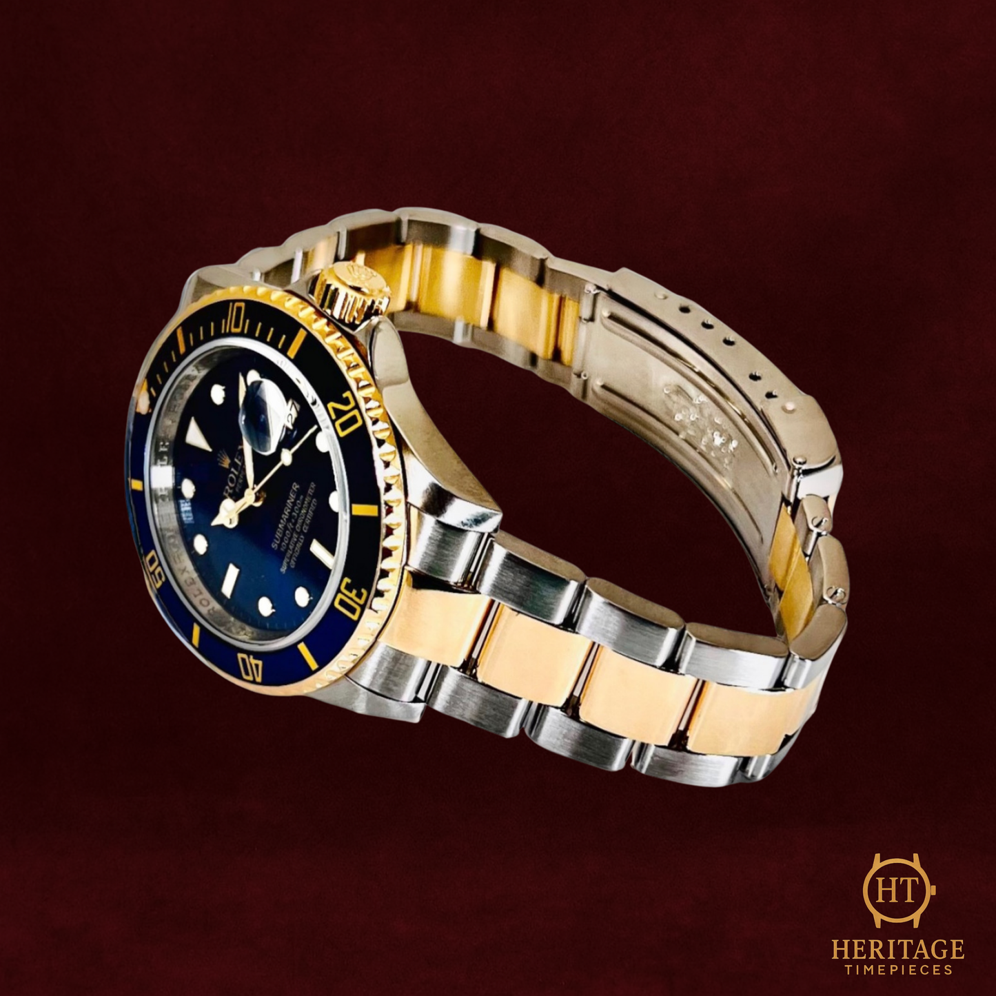 Rolex Submariner 'Blue Dial – Engraved Rehaut' – Reference 16613 (2008)