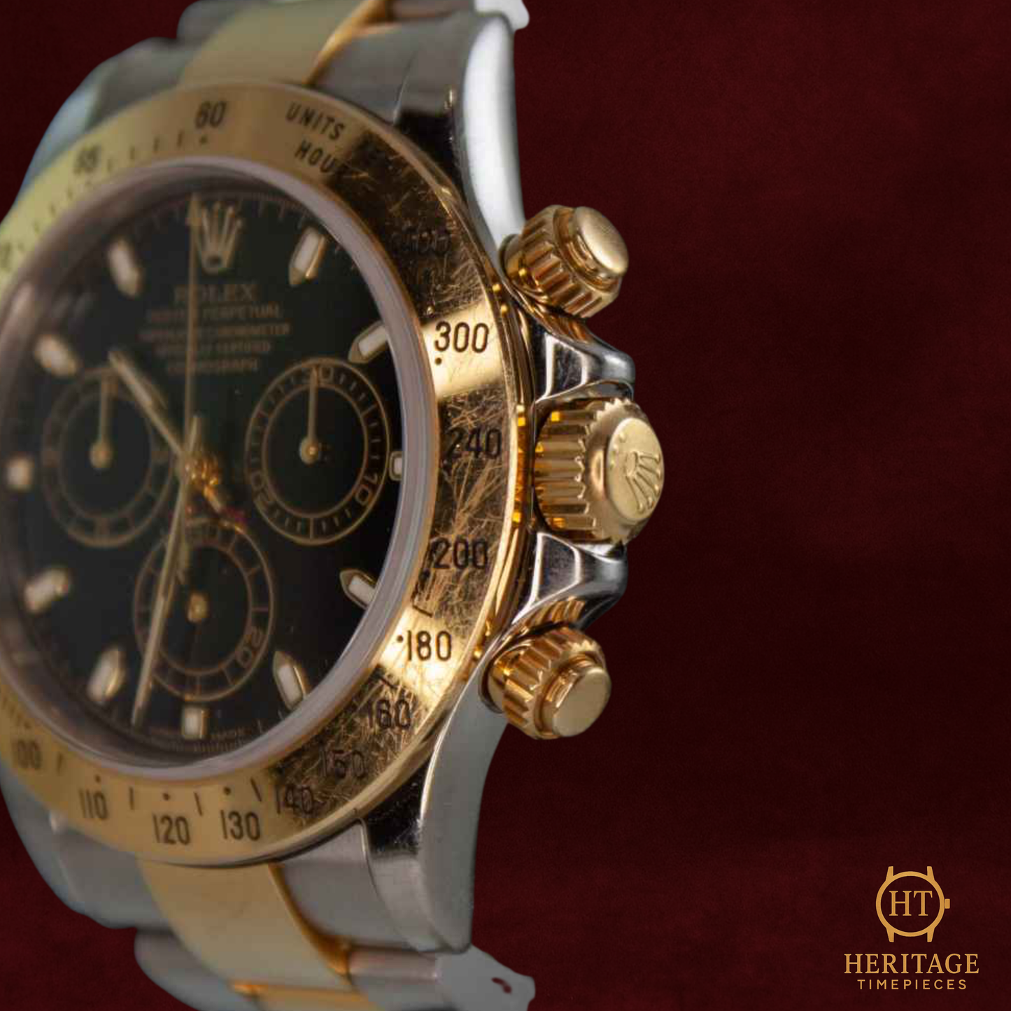 Rolex Cosmograph Daytona ‘Steel & Yellow Gold – Black Dial’ – Reference 116523 (2003)