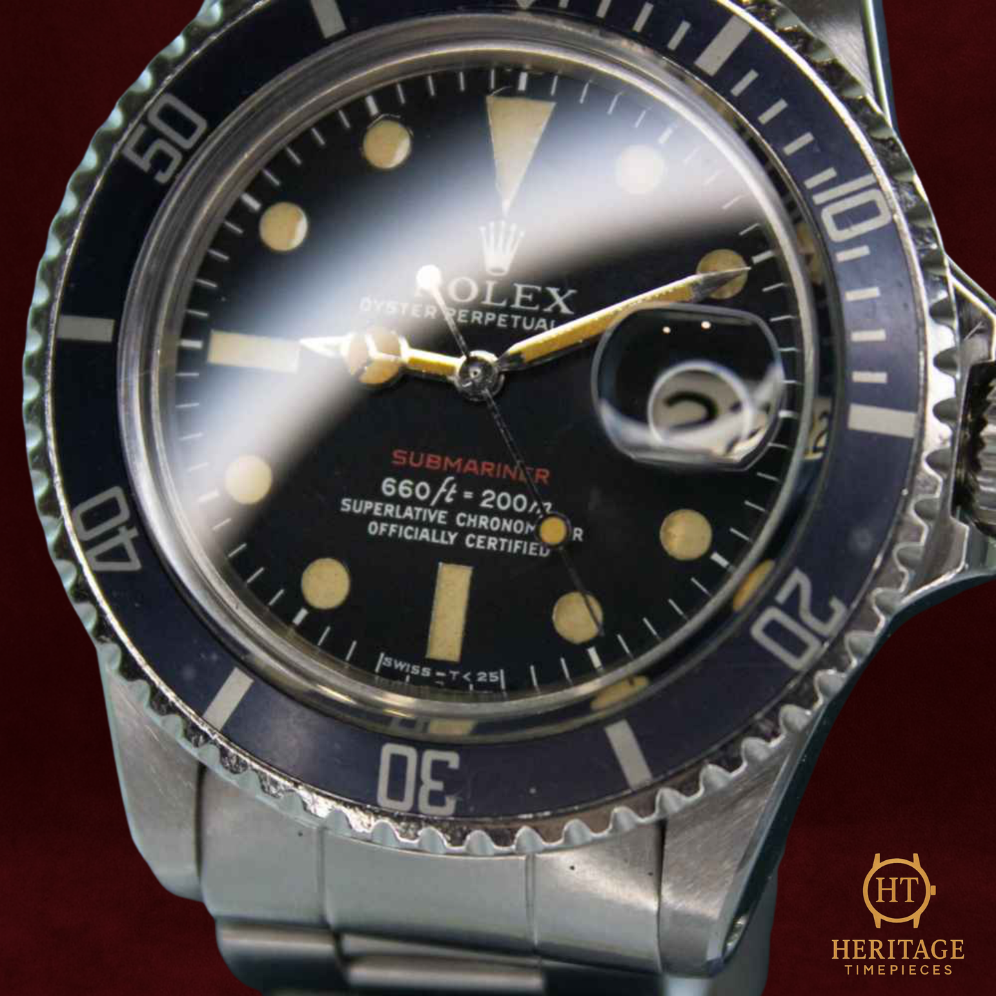 Rolex Submariner “Red Letter” – Reference 1680 (1973)