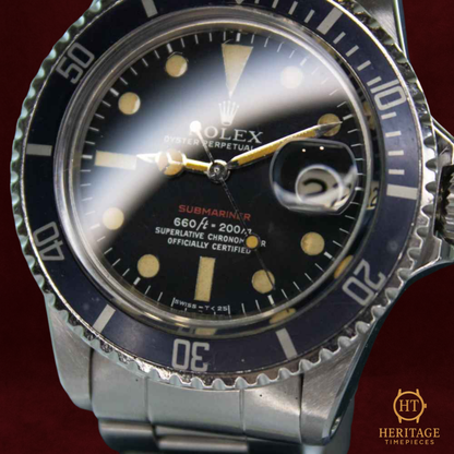 Rolex Submariner “Red Letter” – Reference 1680 (1973)