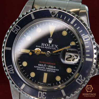 Rolex Submariner “Red Letter” – Reference 1680 (1973)