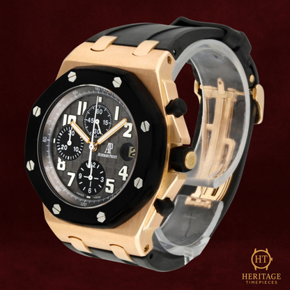 Audemars Piguet Royal Oak Offshore ’Rose Gold Rubber-Clad Chronograph’ – Reference 25940OK.OO.D002CA.01.A (2011)