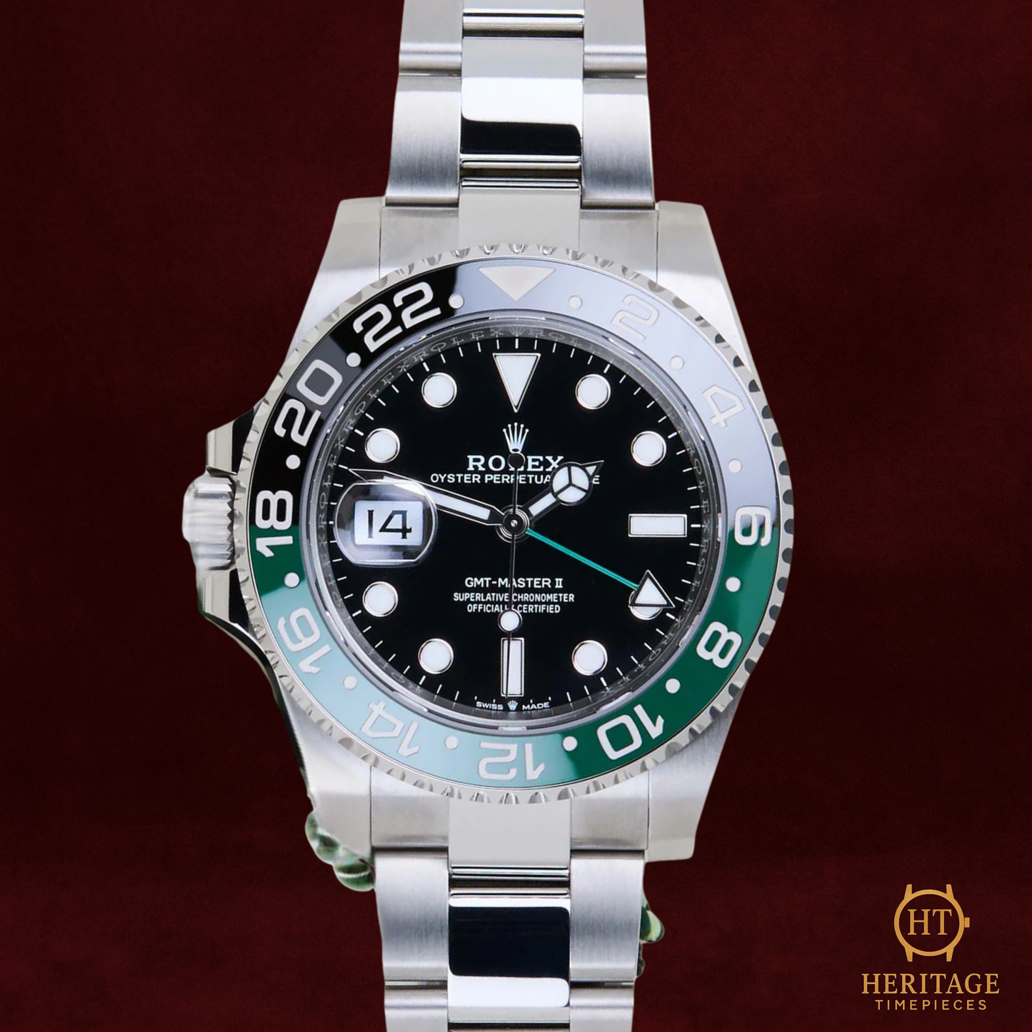 Rolex GMT-Master II “Sprite” Oyster – Reference 126720VTNR (2026) ST