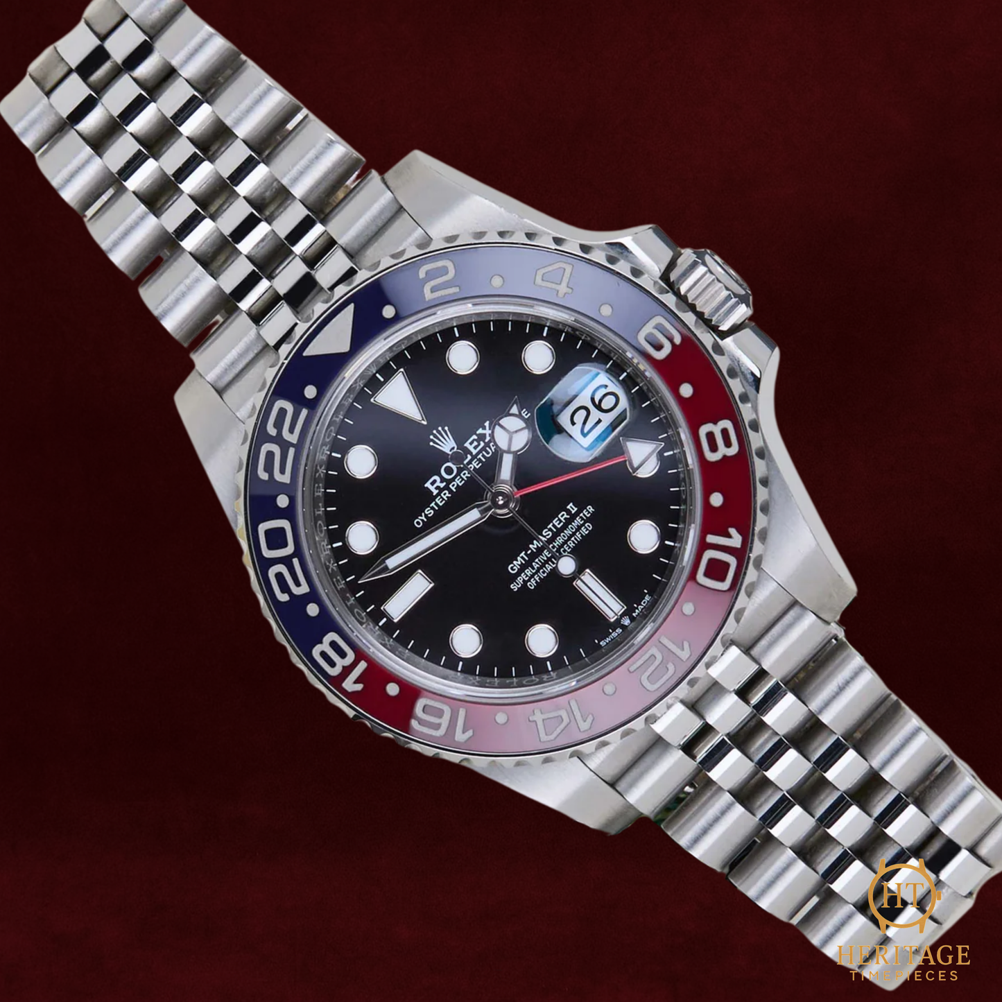 Rolex GMT-Master II ‘Pepsi – Jubilee’ – Reference 126710BLRO (2020)