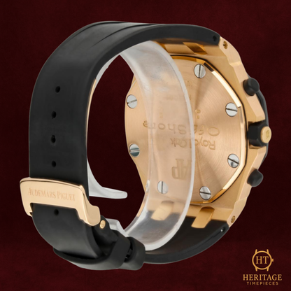 Audemars Piguet Royal Oak Offshore ’Rose Gold Rubber-Clad Chronograph’ – Reference 25940OK.OO.D002CA.01.A (2011)