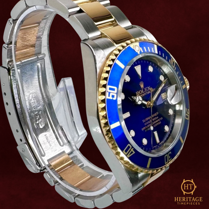 Rolex Submariner 'Blue Dial – Steel & Yellow Gold' – Reference 16613 (2005)