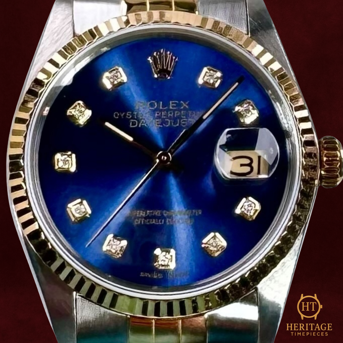Rolex Datejust 36 ‘Blue Diamond Dial’ - Reference 16013 (1986)