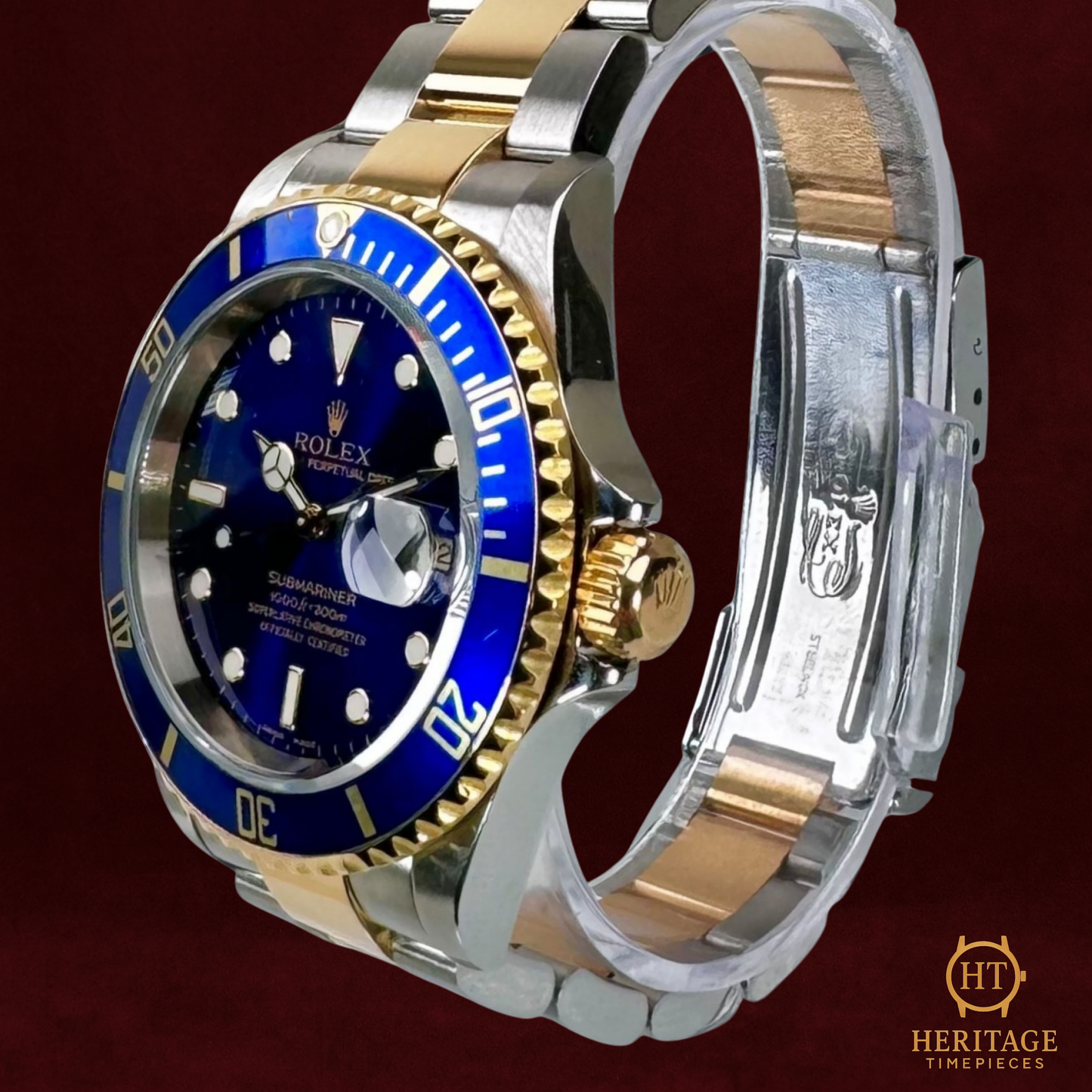 Rolex Submariner 'Blue Dial – Steel & Yellow Gold' – Reference 16613 (2005)