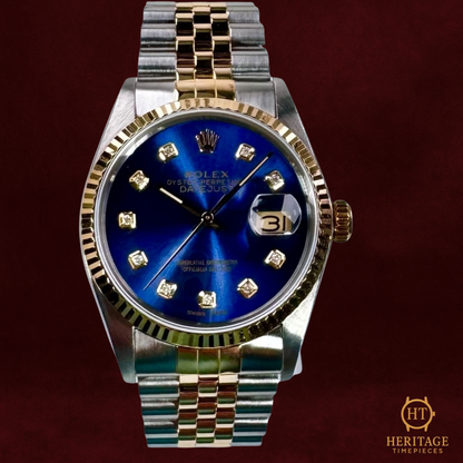 Rolex Datejust 36 ‘Blue Diamond Dial’ - Reference 16013 (1986)