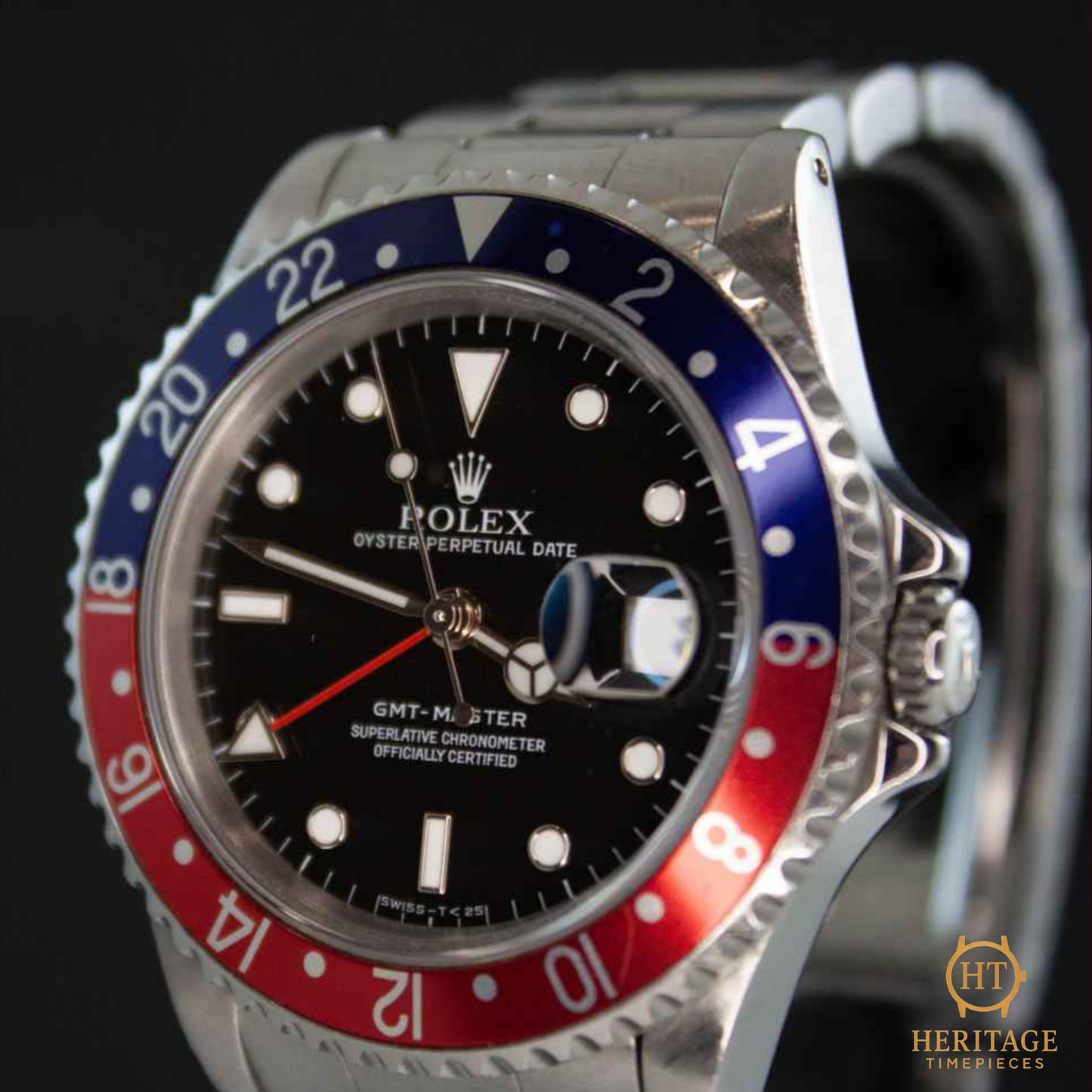 Rolex GMT-Master ‘Pepsi – Black Dial’ – Reference 16700 (1989)