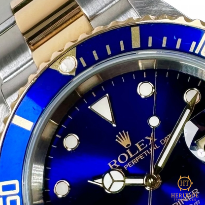 Rolex Submariner 'Blue Dial – Steel & Yellow Gold' – Reference 16613 (2005)