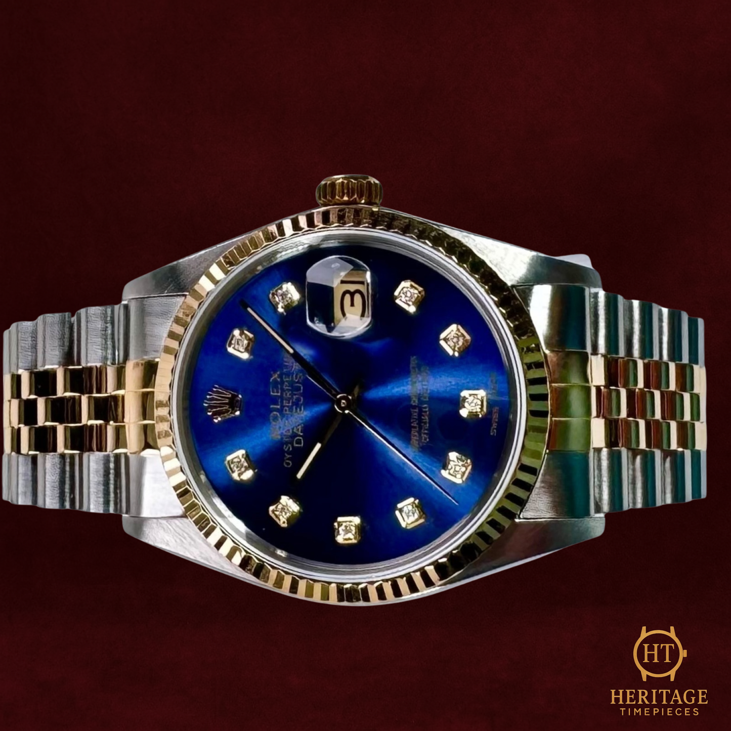 Rolex Datejust 36 ‘Blue Diamond Dial’ - Reference 16013 (1986)