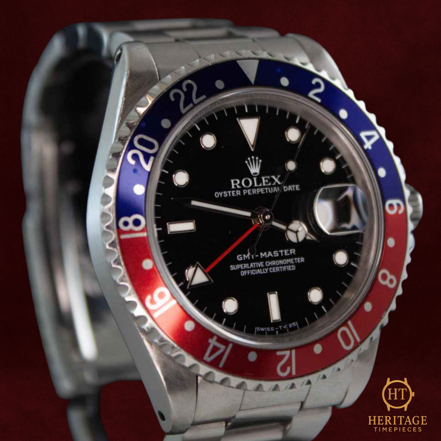 Rolex GMT-Master ‘Pepsi – Black Dial’ – Reference 16700 (1989)