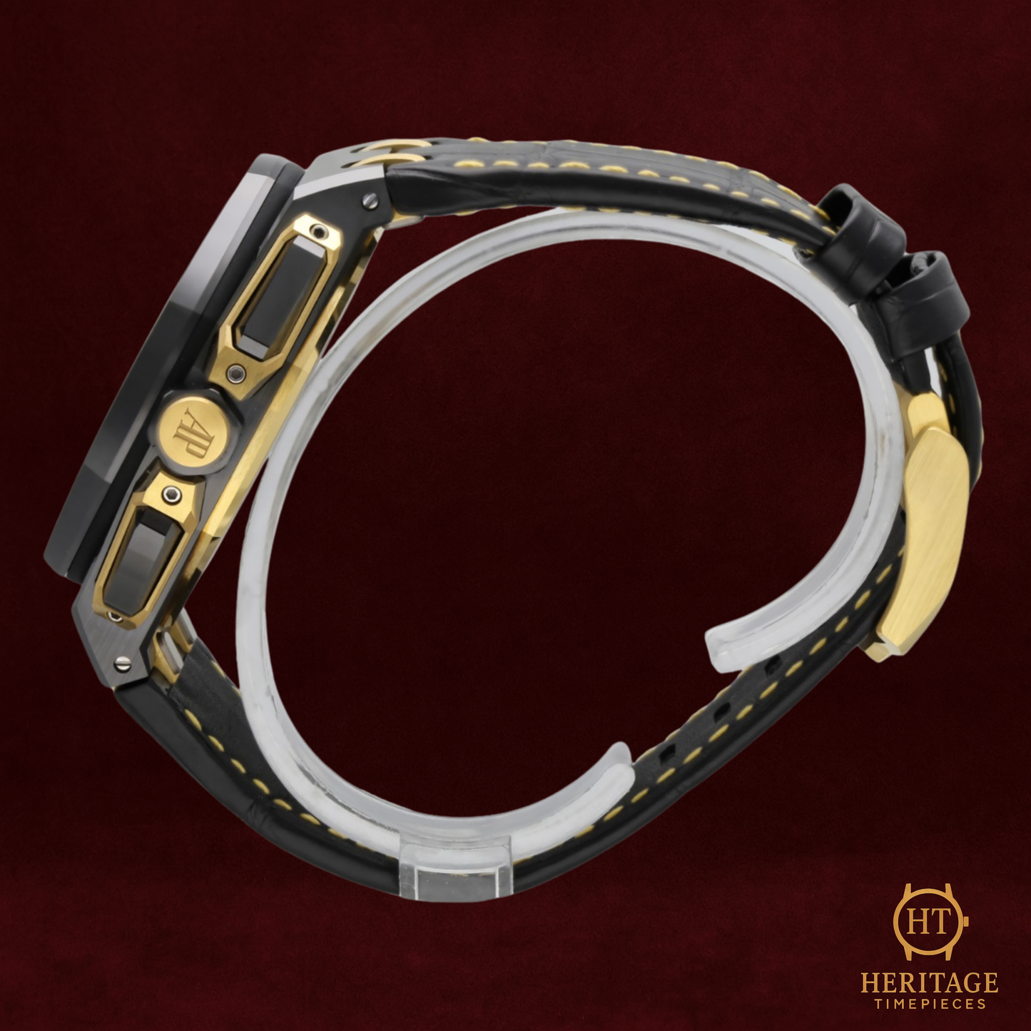 Audemars Piguet Royal Oak Offshore ’Black Ceramic & Yellow Gold Chronograph’ – Reference 26420CE.OO.A127CR.01 (New)