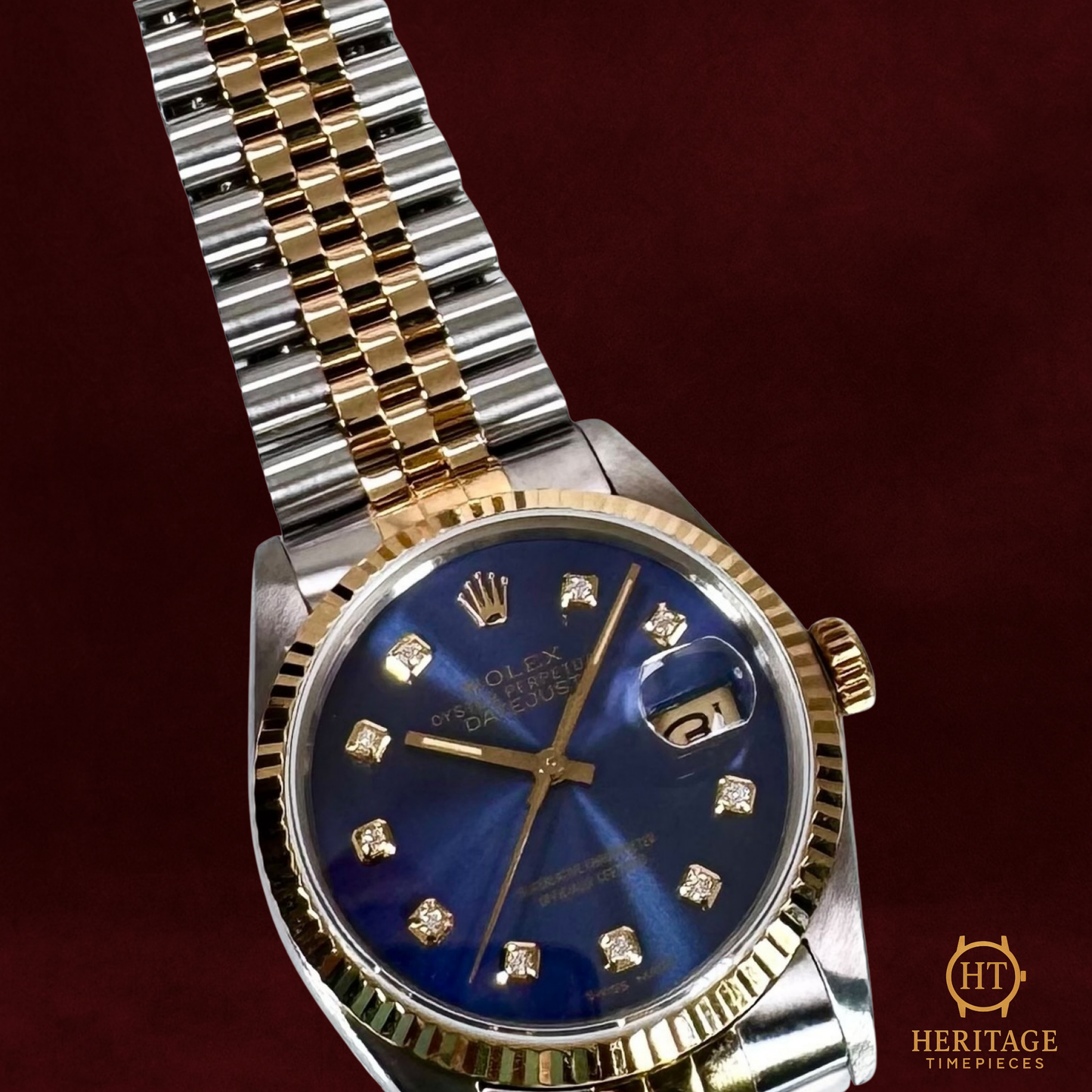 Rolex Datejust 36 ‘Blue Diamond Dial’ - Reference 16013 (1986)