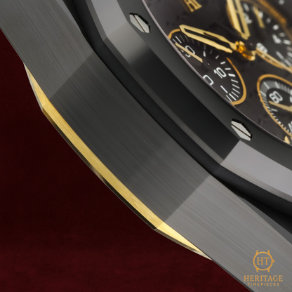 Audemars Piguet Royal Oak Offshore ’Black Ceramic & Yellow Gold Chronograph’ – Reference 26420CE.OO.A127CR.01 (New)