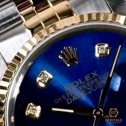 Rolex Datejust 36 ‘Blue Diamond Dial’ - Reference 16013 (1986)