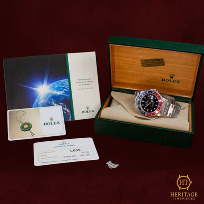 Rolex GMT-Master ‘Pepsi – Black Dial’ – Reference 16700 (1989)