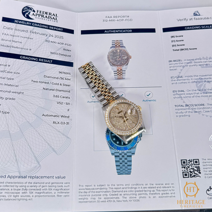 Rolex Diamond Datejust - Reference 16013 (c.1980s)