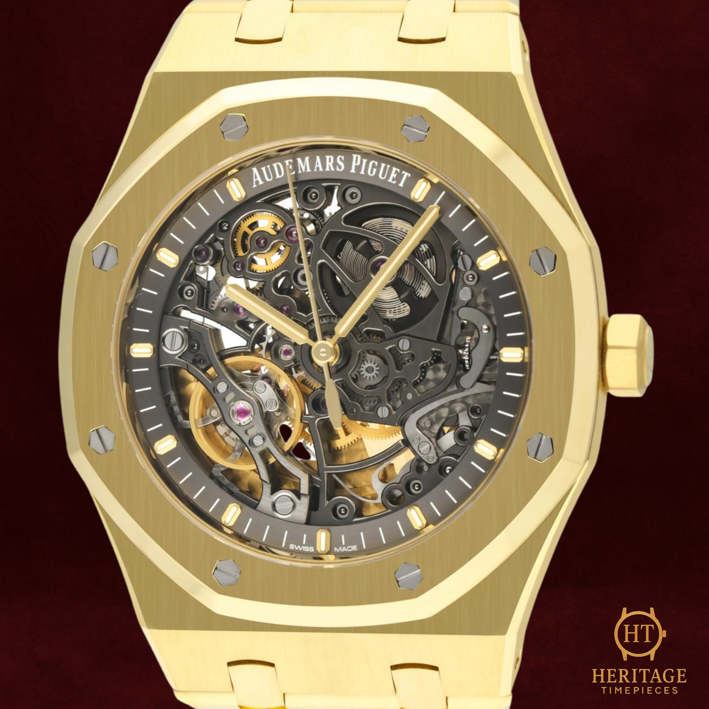 Audemars Piguet Royal Oak Double Balance Wheel Openworked – Reference 15407BA.OO.1220BA.01 TA