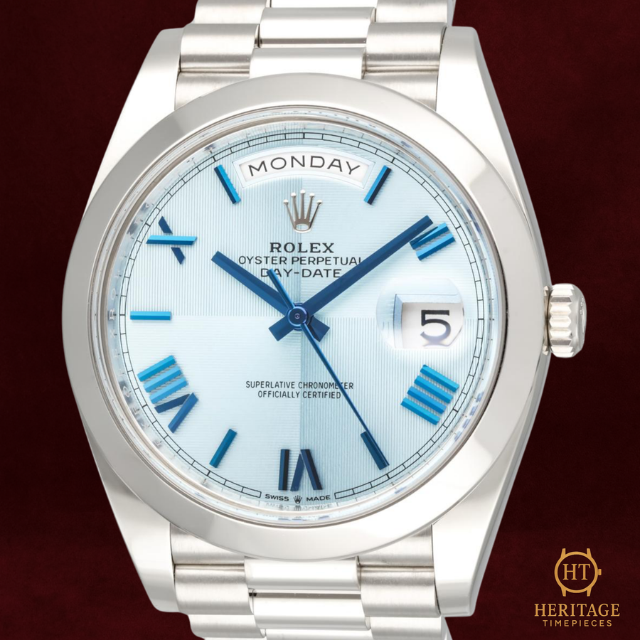 Rolex Day-Date 40 Platinum – Reference 228206 (2021) TA