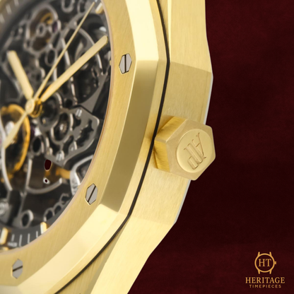 Audemars Piguet Royal Oak Double Balance Wheel Openworked – Reference 15407BA.OO.1220BA.01 TA