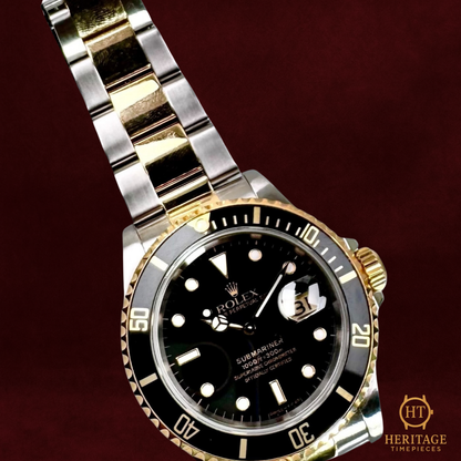 Rolex Submariner Date 'Black Dial, Two-Tone' -  Reference 16613 (c.1990s)